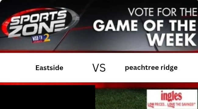 WSB-TV sports (@wsbtv_) on Twitter photo GAME of the week
SCRIMMAGE
<a href="/EastsideFB/">Eastside Eagles Football</a> ๐ <a href="/PTRFootball/">Peachtree Ridge Football</a>
Thursday, Aug 07 @ 6:30p
Come support your favorite team
Watch Here: s.id/wsb-tv
<a href="/Garrett_Brooks_/">Garrett Brooks</a> <a href="/Tyler_Solomon0/">Tyler Solomon</a> <a href="/TylerMarks23/">Tyler Marks</a> <a href="/big_tay2/">Tagen Brown</a> <a href="/JacoreyJackso12/">Jacorey Jackson</a> <a href="/sin_4thewin/">Sincere Stevens</a> <a href="/2_langstonn/">Langston Abernathy C/O 27</a> <a href="/JorgeR_2025/">Jorge Ramos RB/Slot 3.25 gpa</a> <a href="/SedricAddison/">Sedric Addison</a> GAME of the week
SCRIMMAGE
<a href="/EastsideFB/">Eastside Eagles Football</a> ๐ <a href="/PTRFootball/">Peachtree Ridge Football</a>
Thursday, Aug 07 @ 6:30p
Come support your favorite team
Watch Here: s.id/wsb-tv
<a href="/Garrett_Brooks_/">Garrett Brooks</a> <a href="/Tyler_Solomon0/">Tyler Solomon</a> <a href="/TylerMarks23/">Tyler Marks</a> <a href="/big_tay2/">Tagen Brown</a> <a href="/JacoreyJackso12/">Jacorey Jackson</a> <a href="/sin_4thewin/">Sincere Stevens</a> <a href="/2_langstonn/">Langston Abernathy C/O 27</a> <a href="/JorgeR_2025/">Jorge Ramos RB/Slot 3.25 gpa</a> <a href="/SedricAddison/">Sedric Addison</a>