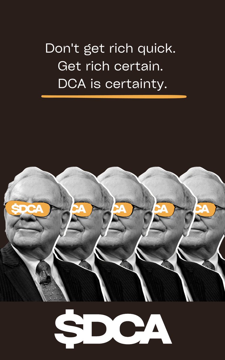 $DCA is certainty.