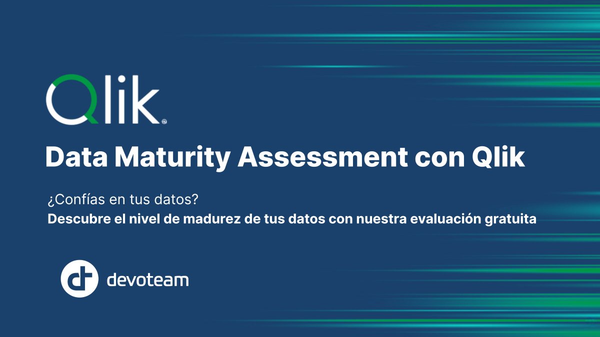 ¿En qué nivel está tu organización en madurez del dato? 🧠
Evalúalo gratis con nuestra herramienta junto a <a href="/qlik/">Qlik</a> y mejora tus decisiones.
🚀 Empieza aquí 👉 devo.team/mydth

#MadurezDelDato #Qlik #DataDrivenDecisions #Analítica