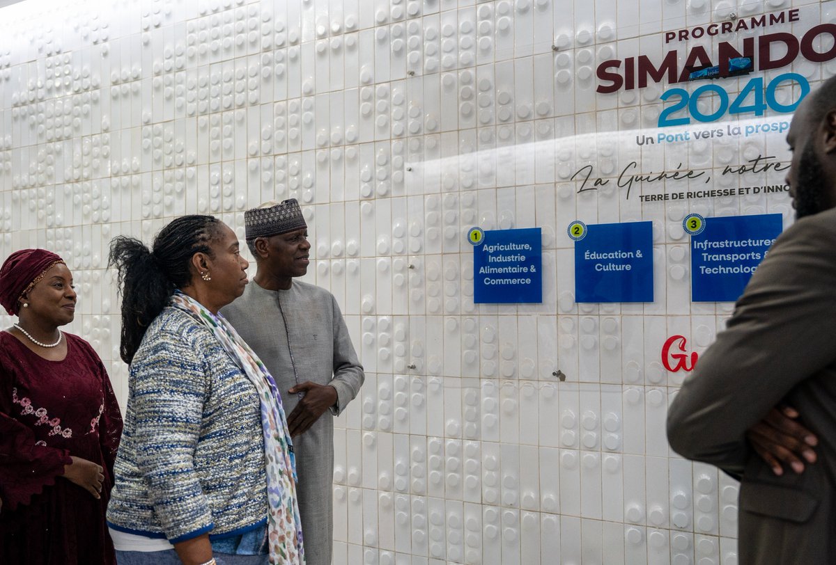 La mission de l’<a href="/UNOPS_fr/">UNOPS en français</a> en Guinée commence sous les meilleurs auspices ! 

Accueillie hier soir par le RC a.i. de l’<a href="/OnuGuinee/">NATIONS UNIES GUINEE</a> et les représentant·e·s du <a href="/MpciGov/">Ministère du Plan et de la Coopération Internation</a>, la délégation menée par la DED <a href="/KoneSonja/">Sonja Leighton-Kone</a> entame une visite axée sur la coopération et les priorités nationales.