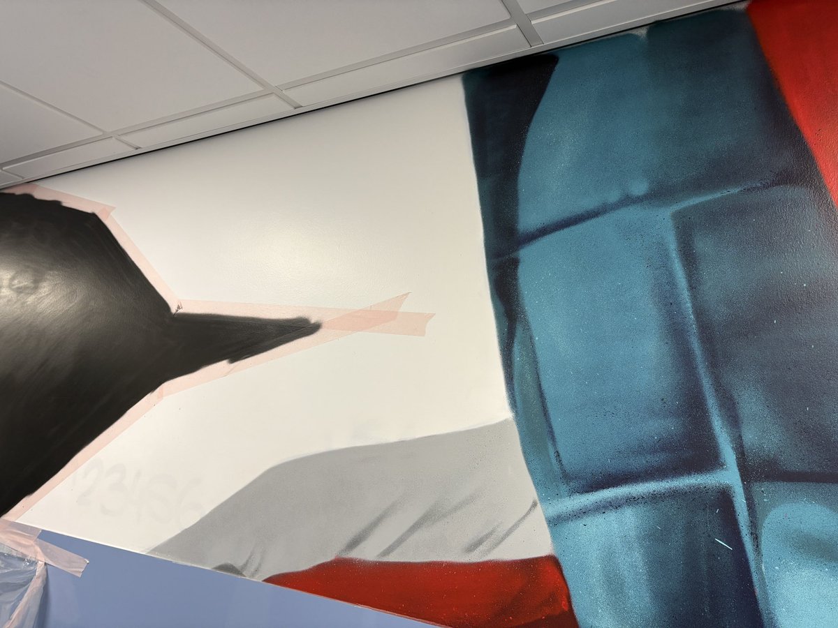 Our KS4/KS5 corridor is getting some much needed love, care, attention, colour and inspiration…