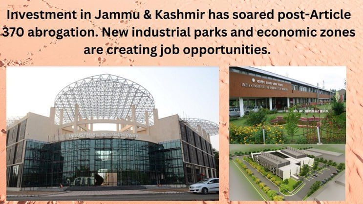 Investment, opportunity, and innovation.
₹56,000 crore flowing into Kashmir's startups, railways, and youth programs — building futures, one step at a time.
#KashmirGrowthStory