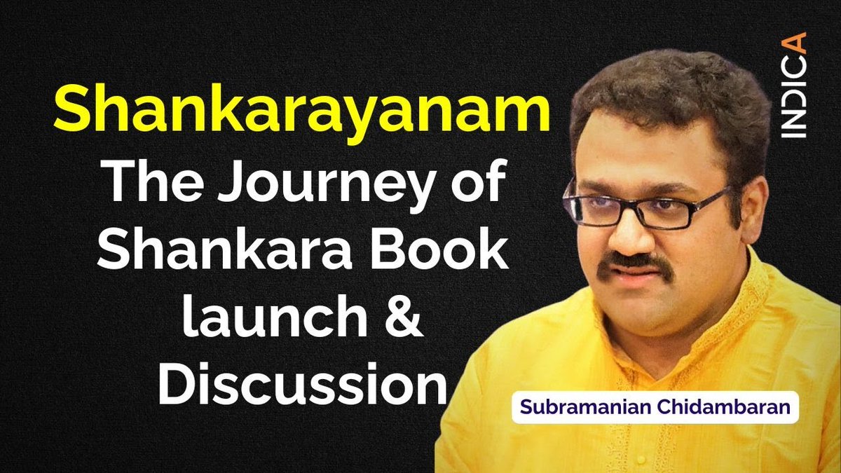 Indica Moksha (@advaitaacademy) on Twitter photo Global Festival of Oneness | #GFO2025
Shankarayanam: The Journey of Shankara Book launch & Discussion by Subramanian Chidambaran <a href="/SubramanianC3/">Subramanian C (Subbu)</a>
Watch the video here: youtu.be/8siwQnRM1AQ
#AdiShankara #Vedanta #Advaita #Oneness #AdiShankaracharya #nonduality #indicamoksha Global Festival of Oneness | #GFO2025
Shankarayanam: The Journey of Shankara Book launch & Discussion by Subramanian Chidambaran <a href="/SubramanianC3/">Subramanian C (Subbu)</a>
Watch the video here: youtu.be/8siwQnRM1AQ
#AdiShankara #Vedanta #Advaita #Oneness #AdiShankaracharya #nonduality #indicamoksha