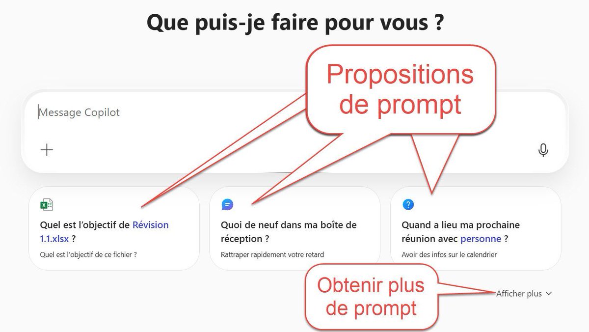 🧠 Vous ne savez pas quoi demander à Copilot ?

Commencez par les requêtes suggérées !

📌 Astuce : testez quelques requêtes

moncoach365.academy/copilot-pour-m…