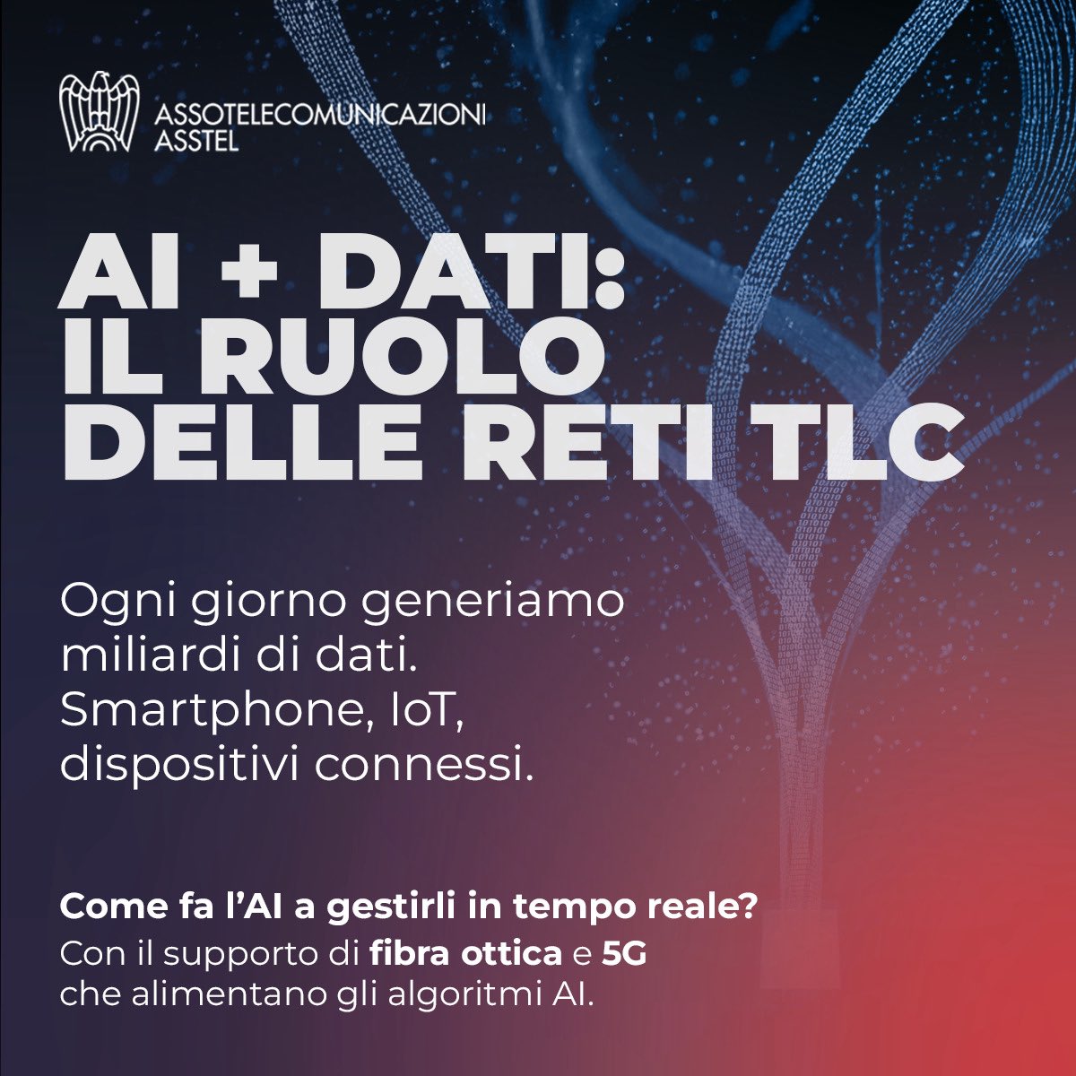 💡 L’#AI gestisce ogni giorno enormi quantità di dati provenienti da smartphone, sensori IoT e dispositivi connessi. Le reti avanzate #Tlc, come fibra ottica e 5G, permettono di analizzare i dati in tempo reale, supportando settori come sanità e logistica. 📊🔄

#FuturoConnesso