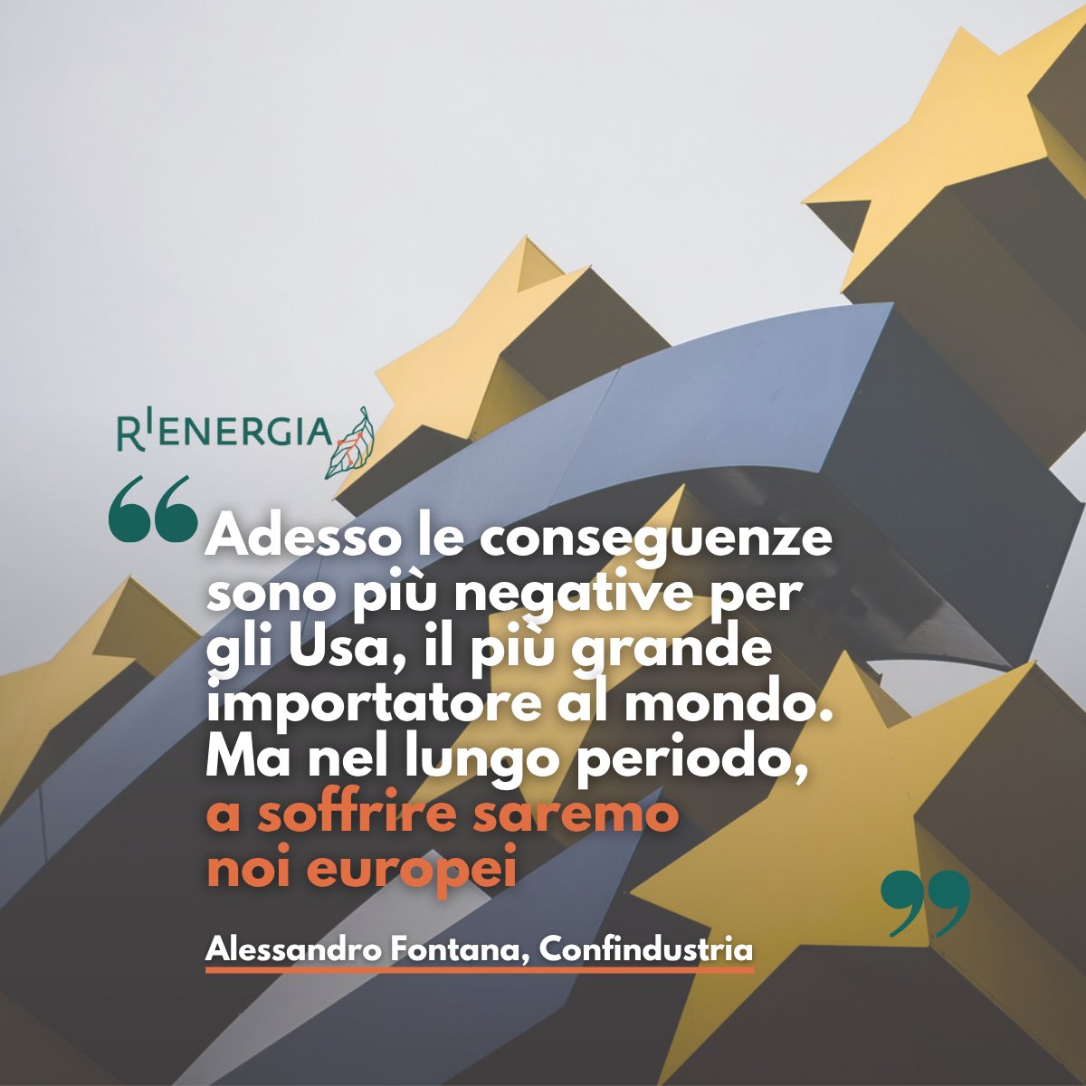 "I #dazi ci puniscono, sull’#energia siamo messi peggio di altre aree e portiamo avanti le direttive sull’#ambiente senza vedere gli impatti economici. L’#Europa rimetta al centro l’#industria" ➡️ tinyurl.com/3zbz6asy

📢<a href="/alessan64822724/">alessandro fontana</a>, Direttore Centro Studi <a href="/Confindustria/">Confindustria</a>