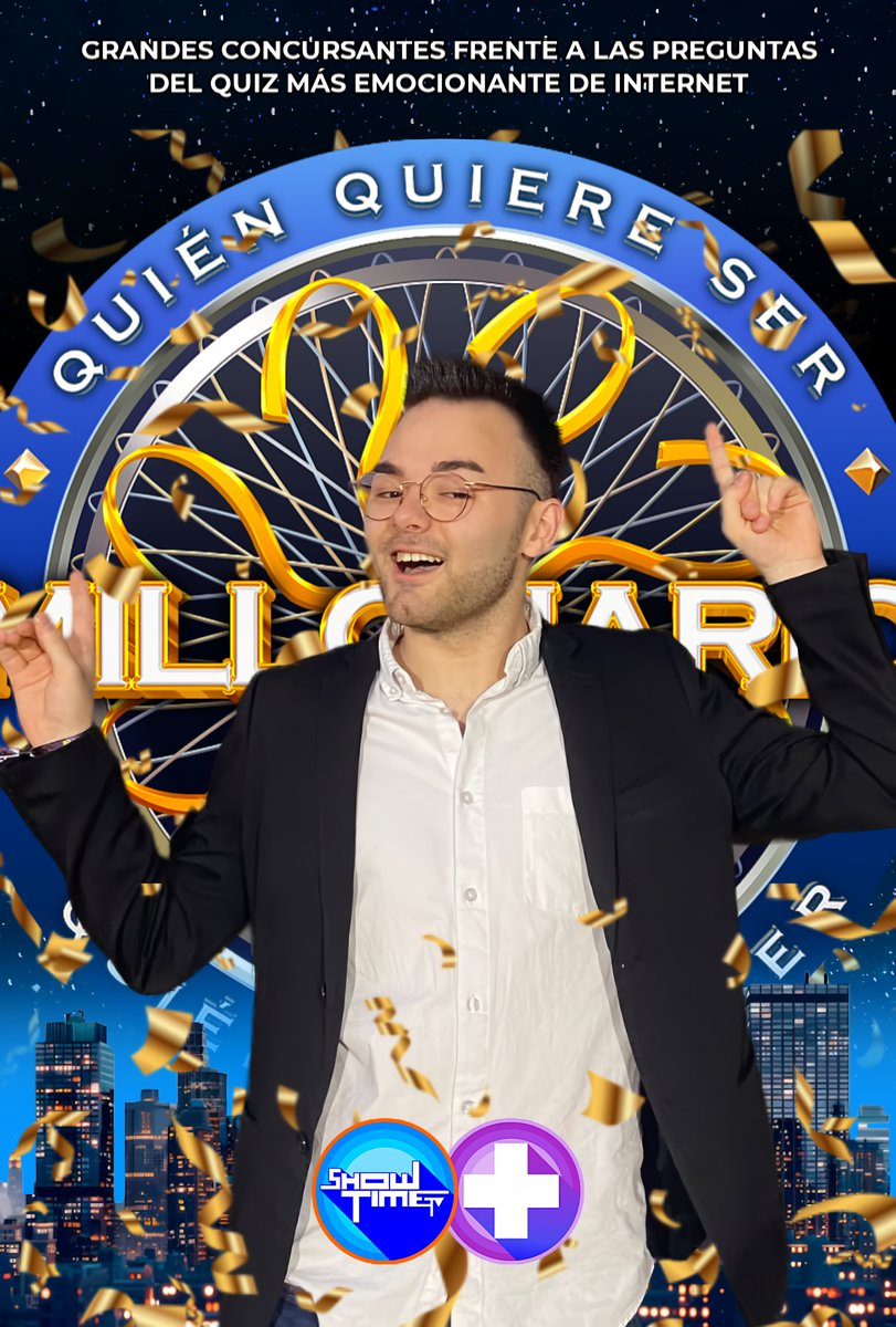 ⭐️ ¡Grandes concursantes frente a las preguntas del quiz más emocionante de internet!

📺 ¡MUY PRONTO vuelve <a href="/qqsmshwtm/">¿QQSM? en SHOWTIME TV ESPAÑA</a> a <a href="/showtimetvesp/">SHOWTIME TV ESPAÑA</a> y @showtimetvplus con @adrianvegatv y un nuevo MILLÓN de PUNTOS en juego!

#tv #concursos #gameshow #qqsm #quienquieresermillonario #wwtbam