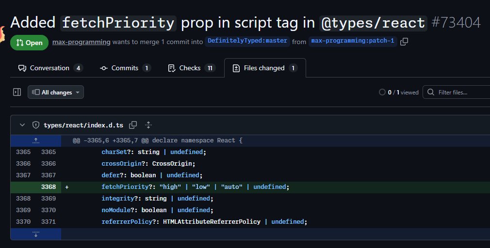 Can anyone review this PR with a simple update in React type definitions?

github.com/DefinitelyType…