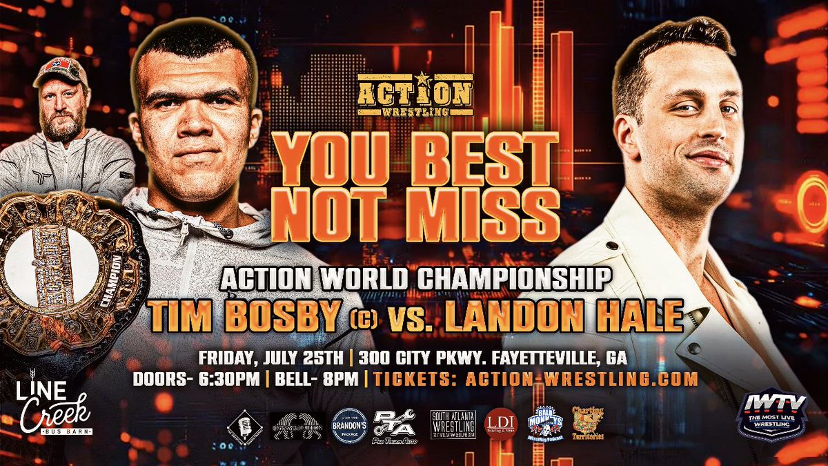 indiewrestling's tweet photo. JUST ADDED

@WrestleACTION1 presents
You Best Not Miss

Featuring

@Tim_Bosby v @HaleYeah3
@Jaden4Real @jshook_75 v @ImRobKilljoy @White_Mike89
@AtrocityKrule v @ProlificMoses 
@DarianBengston v @Stunt_Marshall 
+ @BobbyFlacoWwa4 &amp; more!

Watch it now
https://t.co/junbiBd26q https://t.co/jnq2X1G9Is