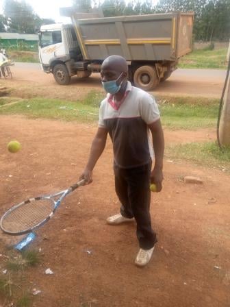 Memories are made of this.
Its me  at Total Junction in Busia during construction of Busia-Malaba Road <a href="/TennisAid1/">TennisAid</a>