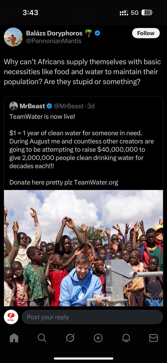 The superior intelligence of one Mr Beast…