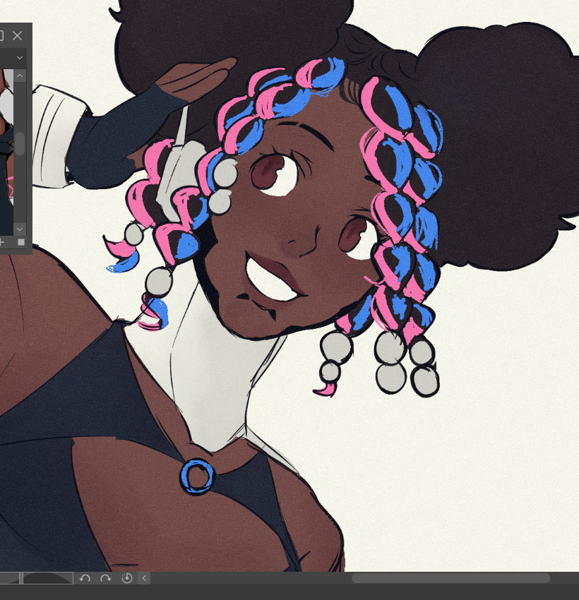 superjumprez's tweet photo. wip of an oc ive been trying to nail down the design of... https://t.co/9ZdP3XUCcg
