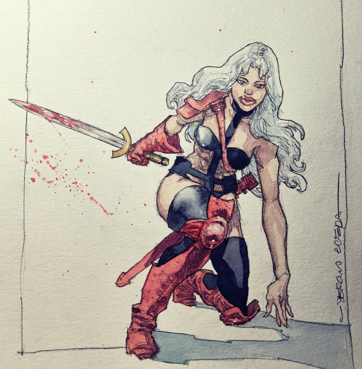 Taarna. De la película "Heavy Metal" Para la galería <a href="/corner4art/">Corner4Art</a>