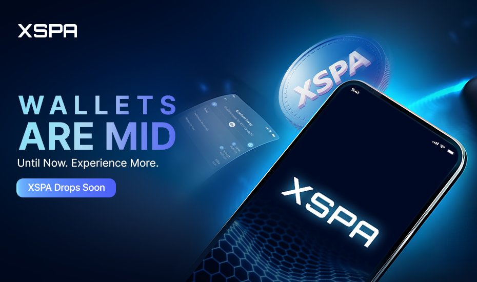 XSPA (@xspa_ai) on Twitter photo Everyone’s tired of basic wallets.
That’s why we built XSPA - sleek, powerful, and made for YOU.
⚡ Drop is near. Stay ready.
#CryptoCulture #Web3Community Everyone’s tired of basic wallets.
That’s why we built XSPA - sleek, powerful, and made for YOU.
⚡ Drop is near. Stay ready.
#CryptoCulture #Web3Community