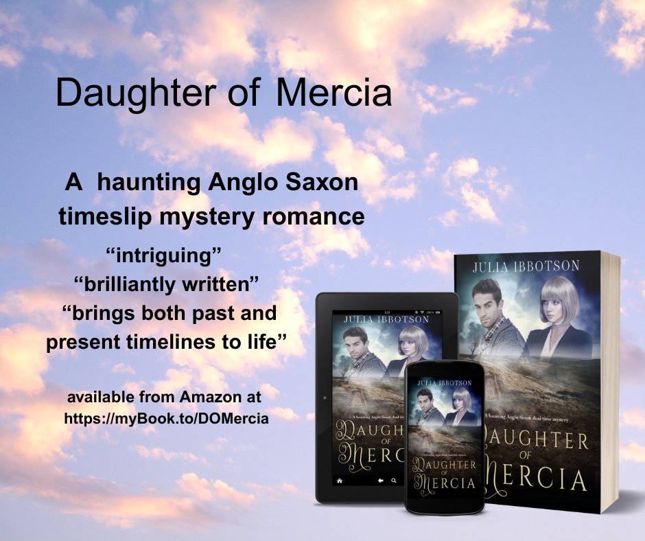 Dr Julia Ibbotson, author (@juliaibbotson) on Twitter photo #tuesnews <a href="/RNAtweets/">Romantic Novelists' Association</a> a haunting #anglosaxon #timeslip with #mystery #romance, an academic, an archaeologist, runes and a weird burial site: "beautifully crafted", "richly layered with sensory detail", "solidly researched" #Historical #histfic #medieval
myBook.to/DOMercia #tuesnews <a href="/RNAtweets/">Romantic Novelists' Association</a> a haunting #anglosaxon #timeslip with #mystery #romance, an academic, an archaeologist, runes and a weird burial site: "beautifully crafted", "richly layered with sensory detail", "solidly researched" #Historical #histfic #medieval
myBook.to/DOMercia