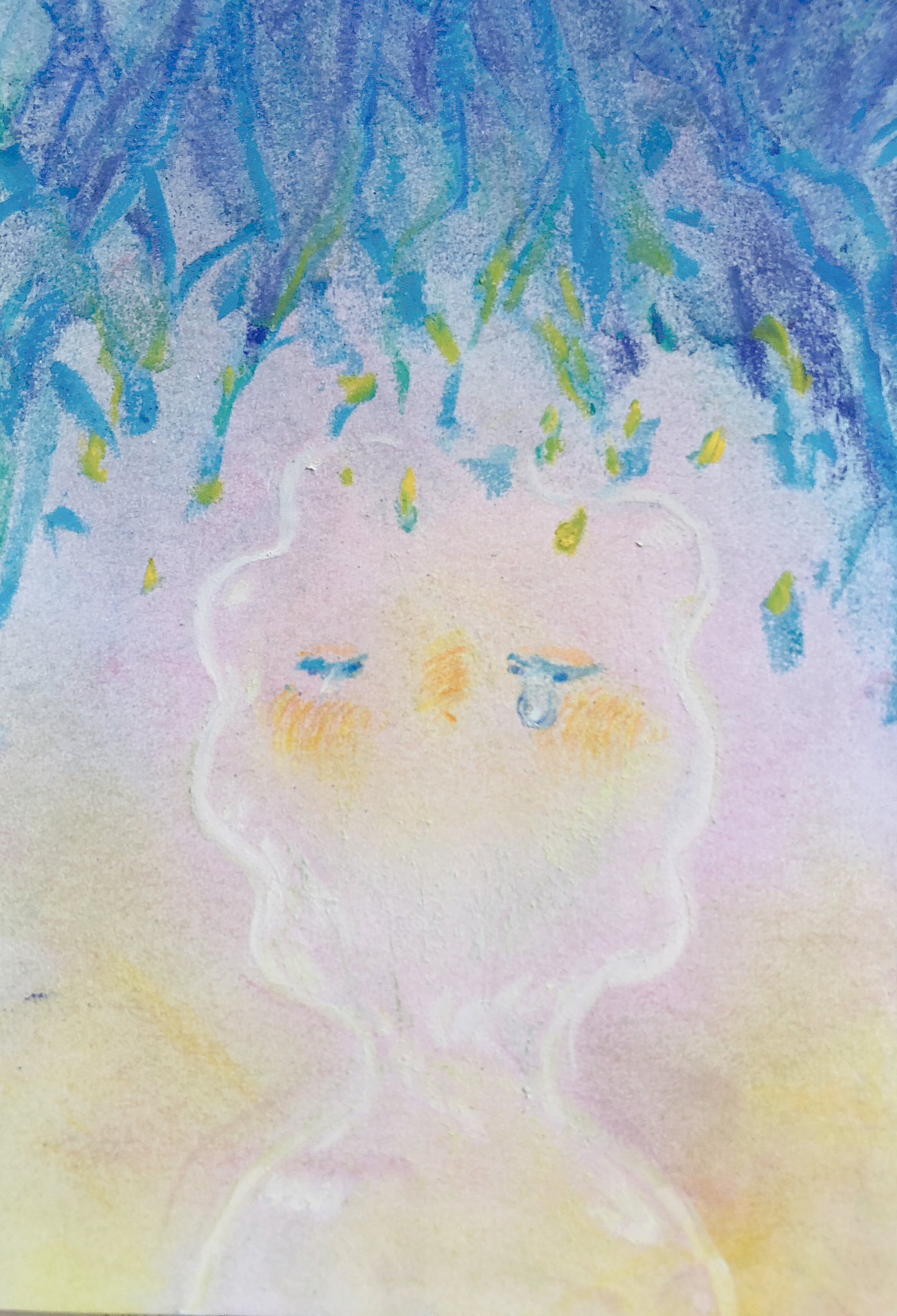 原画　抽象的　パステル画 2d4826e74456dc501671e6b71036b5