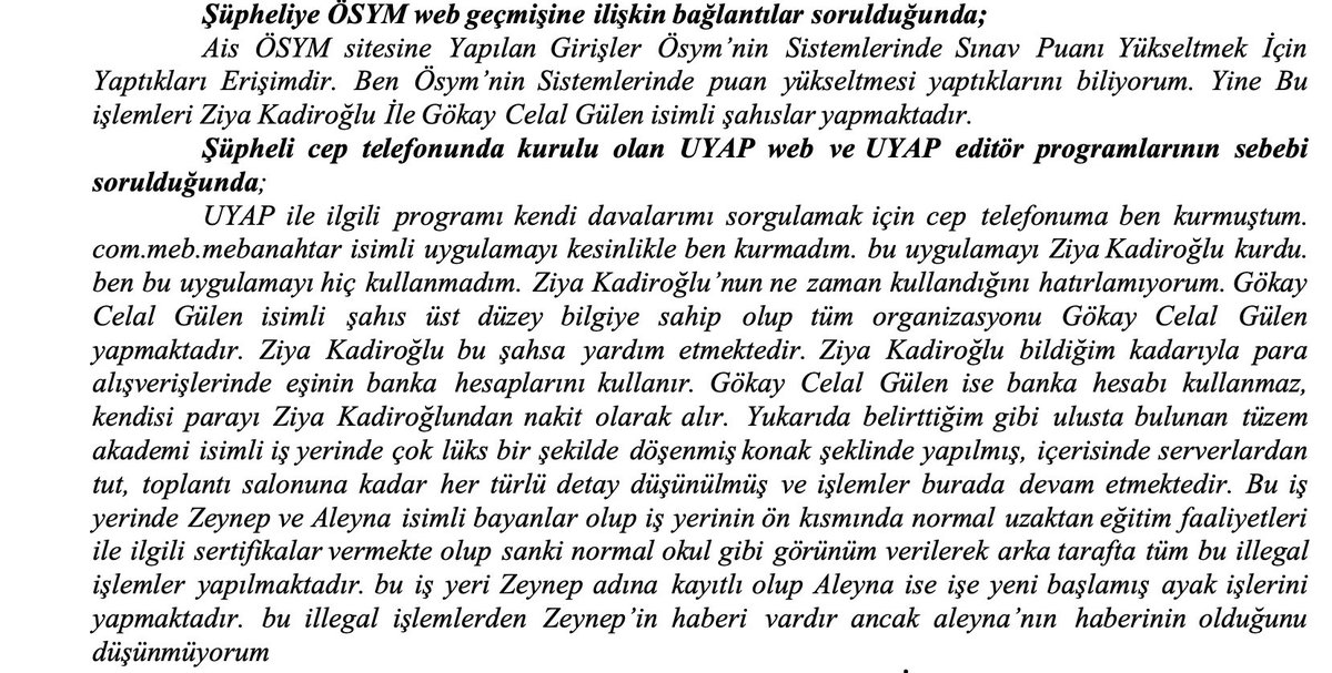 ÖSYM’nin sistemine girip puanları yükseltmişler!

İddianamede açık açık yazıyor, sanık sistemsel müdahaleyi itiraf ediyor!
Dün #OnlarTV yayınında tüm detaylarıyla anlattık.

Ama biz anlatınca, kuyruğuna bastıklarımız ve sahte diploma düzeninden nemalananlar hemen rahatsız oldu.