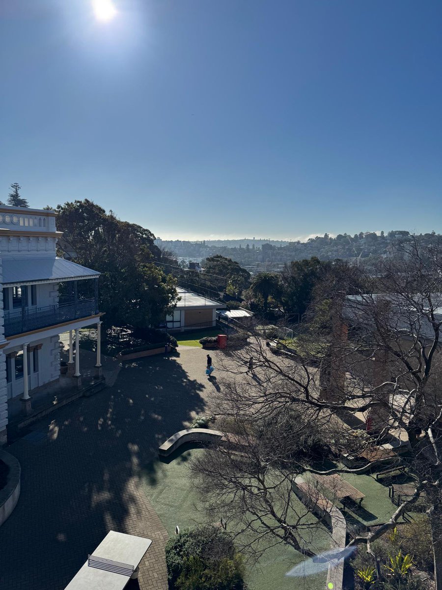AC_Learning_'s tweet image. Glorious day at Ascham School Sydney Australia today. Teachers had the very great pleasure of Professor Daphne Hampson live from Oxford discussing Kant with them - fun! A privilege always to be here. JA
#AcademyLearningOnTour2025 #enrichment #stretchandchallenge #GATEConference