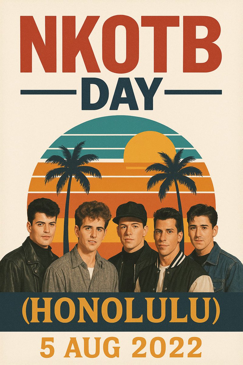 palmerdebra's tweet image. 🎉 Celebrating NKOTB Day – Honolulu 2022! 🌴✨

Still vibing to the memories, the music, and the magic of that day.

Forever Blockhead. 💖 

#NKOTB #Honolulu2022 #NKOTBDay #BlockheadForever #ThrowbackVibes