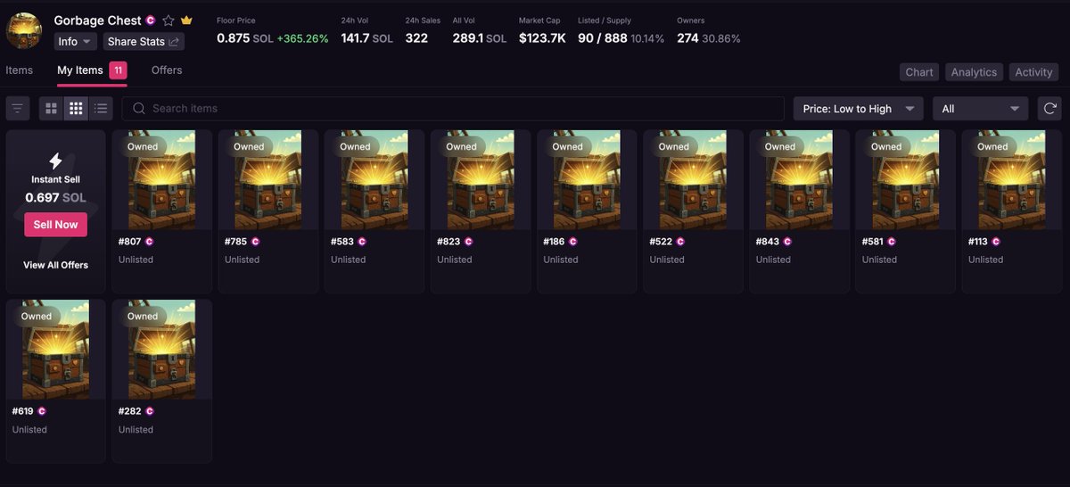 六子 | 搞笑小猫.sol (@0x_sixxxvc) on Twitter photo $GOR seems to be performing well recently and showing signs of a breakout.
So I bought 11 Gorbage Chests, even though I don't have a whitelist.
I don't know what it does, but I'm bullish on it.
<a href="/gorbaganions/">Gorbaganions ♻️</a> <a href="/Gorbagana_chain/">Gorbagana Chain</a> <a href="/lex_node/">_gabrielShapir0</a> $GOR seems to be performing well recently and showing signs of a breakout.
So I bought 11 Gorbage Chests, even though I don't have a whitelist.
I don't know what it does, but I'm bullish on it.
<a href="/gorbaganions/">Gorbaganions ♻️</a> <a href="/Gorbagana_chain/">Gorbagana Chain</a> <a href="/lex_node/">_gabrielShapir0</a>
