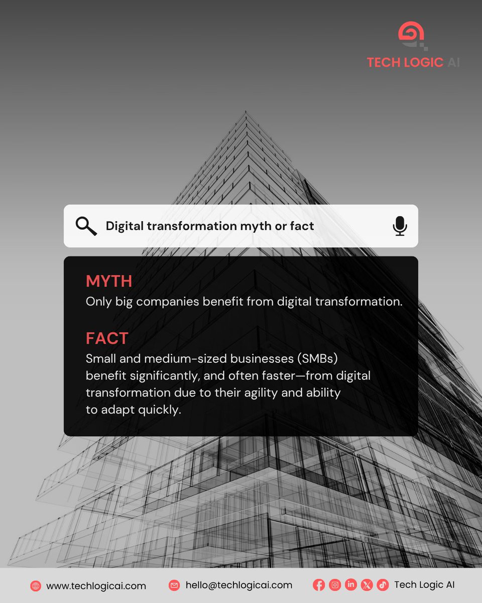 TechlogicAI's tweet image. Small businesses using Microsoft 365, Power Platform &amp;amp; Azure are seeing 3x more revenue growth 💡
81% of APAC SMBs report happier customers with smart tech.

Ready to boost yours too? Let’s talk 👉 rb.gy/gyx5av

#DigitalTransformation #Microsoft365 #TechLogicAI #SMEs