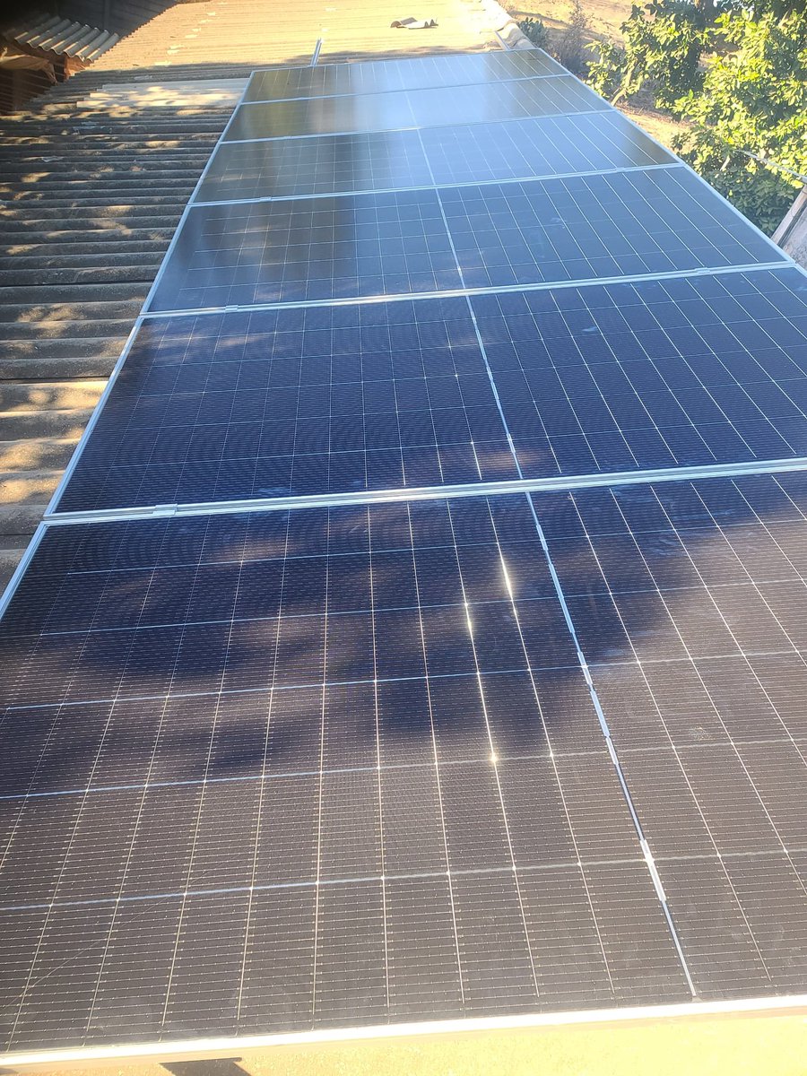 Star Track Projects (@s_t_projects) on Twitter photo Marondera just got powered up!⚡️
We installed a 3.5kva solar system for a client who's now off the "ZESA mood swings" 🤭
077 265 1553/078 956 5163
sales@stp.co.zw
chat.whatsapp.com/DEn03PX6sGP3u7…
#solarinstallationsZW #solarsystems #startrackprojects #cleanenergyzimbabwe Marondera just got powered up!⚡️
We installed a 3.5kva solar system for a client who's now off the "ZESA mood swings" 🤭
077 265 1553/078 956 5163
sales@stp.co.zw
chat.whatsapp.com/DEn03PX6sGP3u7…
#solarinstallationsZW #solarsystems #startrackprojects #cleanenergyzimbabwe