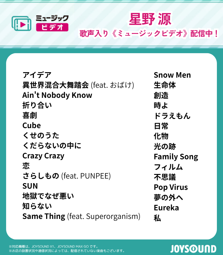 JOYSOUND(ãžã§ã€ãµãŠã³ã)å
¬åŒ (@joysound_pr) on Twitter photo æéæº
6th AlbumãGenãã«åé²ãããææ°æ²
ãMad Hope (feat. Louis Cole, Sam Gendel, Sam Wilkes)ã
ãã¥ãŒãžãã¯ãããªé
ä¿¡äžâŒ
ã¢ãŒãã£ã¹ãæ¬äººã®æå£°å
¥ãâš
ã«ã©ãªã±ã«ãŒã ã®è¿«åããé³é¿ã§â
倧é³éã§âŒ
ARuFaãç£ç£åããMVã芳ãŠãçãäžãããð
#æéæº æéæº
6th AlbumãGenãã«åé²ãããææ°æ²
ãMad Hope (feat. Louis Cole, Sam Gendel, Sam Wilkes)ã
ãã¥ãŒãžãã¯ãããªé
ä¿¡äžâŒ
ã¢ãŒãã£ã¹ãæ¬äººã®æå£°å
¥ãâš
ã«ã©ãªã±ã«ãŒã ã®è¿«åããé³é¿ã§â
倧é³éã§âŒ
ARuFaãç£ç£åããMVã芳ãŠãçãäžãããð
#æéæº