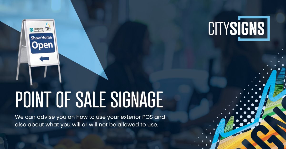 Point of Sale signage drives sales.

From banners and flags to leaflet holders and chalkboards, our POS solutions help retail businesses attract and inform customers.

Learn more about how we can help your business > citysigns.co.uk/point-of-sale-…   

#POS #Retail #WorcestershireHour