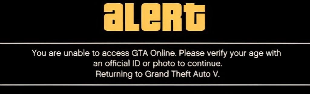 Yakın zamanda GTA Online’a erişim için resmi kimlik veya fotoğraf ile yaş doğrulaması zorunlu hale gelecek. 

Bu uygulamanın GTA 6 için de geçerli olacağı belirtiliyor.

📰 Pirat Nation
