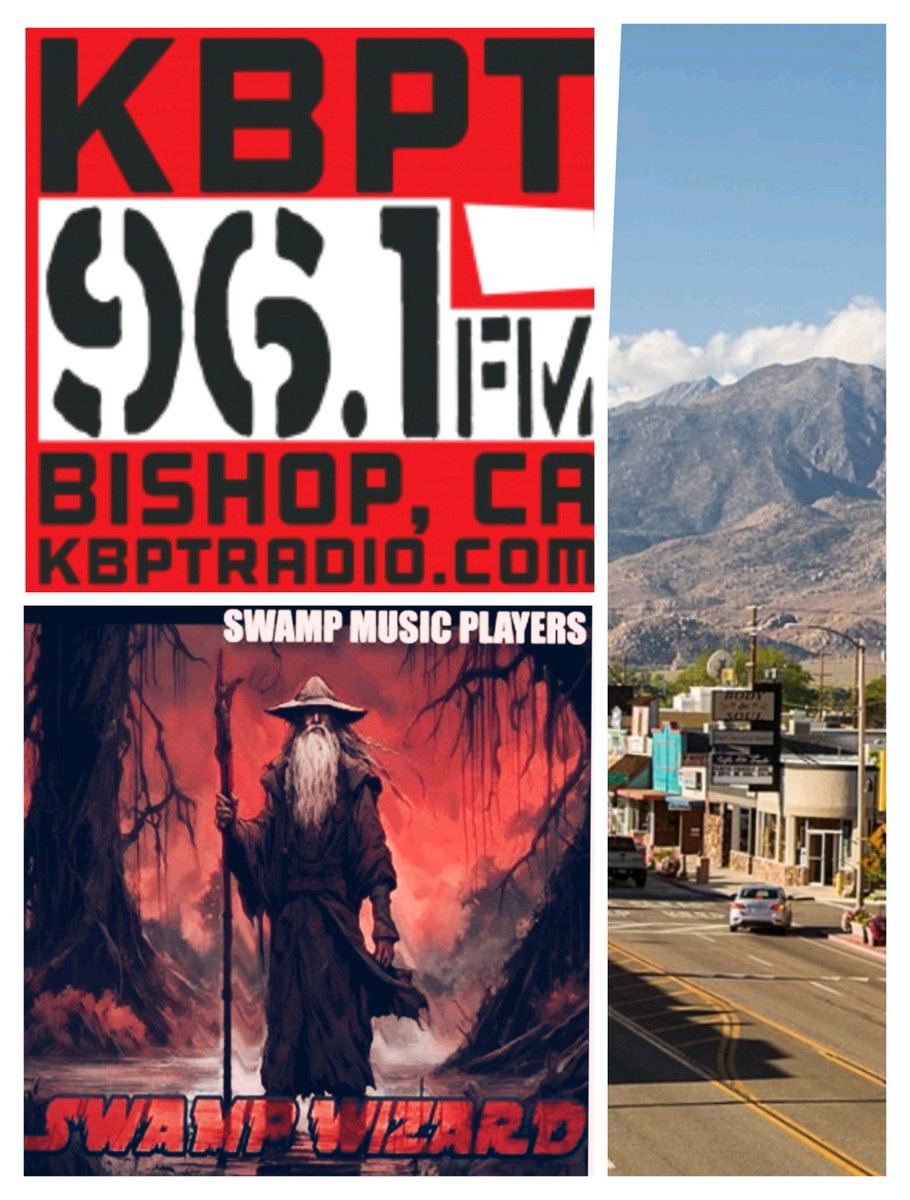 Swamp Music Players (@swampmusicinfo) on Twitter photo KBPT - 96.1 MHz #radioapple
Bishop, #California (Bishop Paiute Reservation)
Swamp Wizard' Featuring Steve Craik for Swamp Music Players from our exciting EP 'Swamp Sandwich' mixed and mastered in Steve Greene's Battlechamber!
<a href="/BattleChamber1/">Battle Chamber</a> KBPT - 96.1 MHz #radioapple
Bishop, #California (Bishop Paiute Reservation)
Swamp Wizard' Featuring Steve Craik for Swamp Music Players from our exciting EP 'Swamp Sandwich' mixed and mastered in Steve Greene's Battlechamber!
<a href="/BattleChamber1/">Battle Chamber</a>