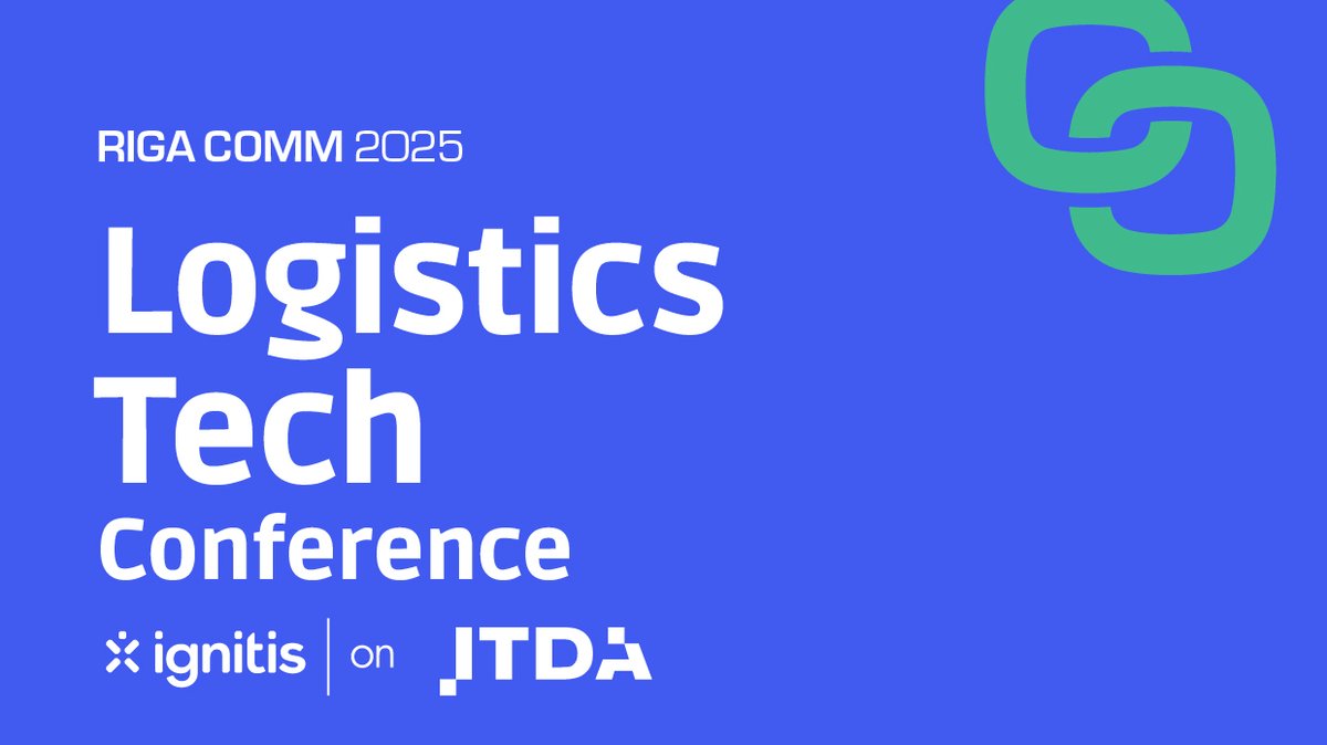 Explore technologies revolutionizing logistics at the Riga Comm 2025 Logistics Tech Conference! 🗺️🤖

➡️Learn about AI-driven automation, IoT for visibility, predictive analytics for planning, and digital platforms connecting logistics with e-commerce. 

rigacomm.com