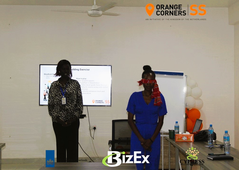 Orange Corners South Sudan (@orangecornersss) on Twitter photo Our entrepreneurs at Orange Corners South Sudan are shaping the future! 
Big thanks to our participants for their energy during the Leadership & Team Building session.
What’s one lesson about leadership that stuck with you?
#OrangeCornersSS #Leadership #StartupLife Our entrepreneurs at Orange Corners South Sudan are shaping the future! 
Big thanks to our participants for their energy during the Leadership & Team Building session.
What’s one lesson about leadership that stuck with you?
#OrangeCornersSS #Leadership #StartupLife