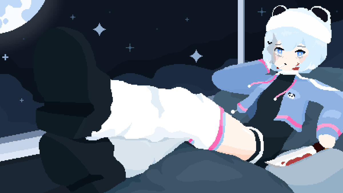 Pyufy's tweet photo. OTSU! ini hasil gambar di stream tadiii
Bakal aku detailin lg sih tapi ntah kapan hehe. Golok sama rokok ada karena direquest sm viewersku yang aneh ๐ก๐ซต๐ซต
#PyuArt https://t.co/nUvuev8dUu