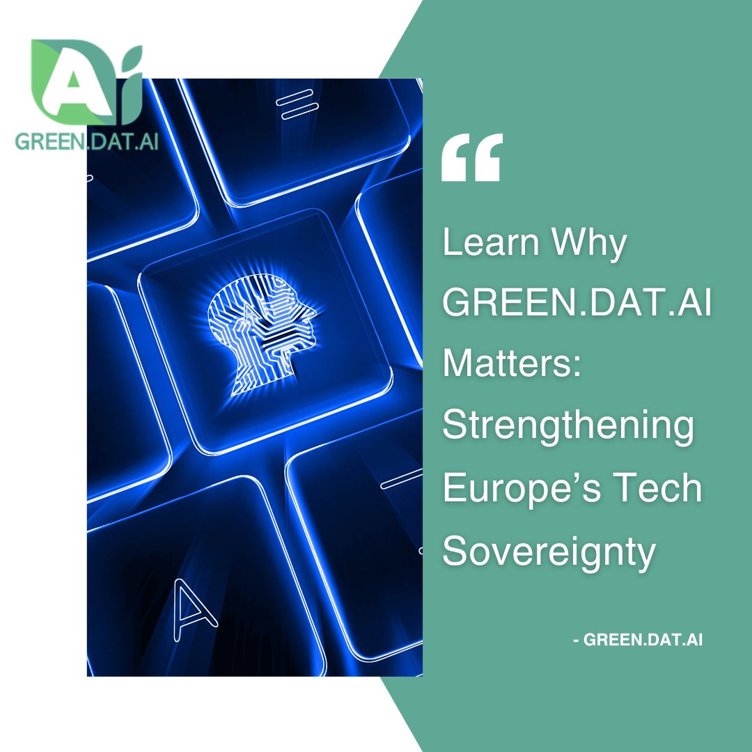 🦾<a href="/GREEN_DAT_AI/">GREEN DAT AI EU Project</a> - Green EU Strategy🌍

⚖️ Stays competitive on the global stage
🌱 Upholds the highest standards of ethics and sustainability
🔒 Maintains control over critical AI technologies and data

#GREENDATAI #TechSovereignty #EUStrategy