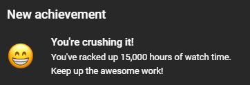 625 Days... ~20 Months... Over 1 and a half YEARS of my goofy content consumed.  

Thank yall🫡