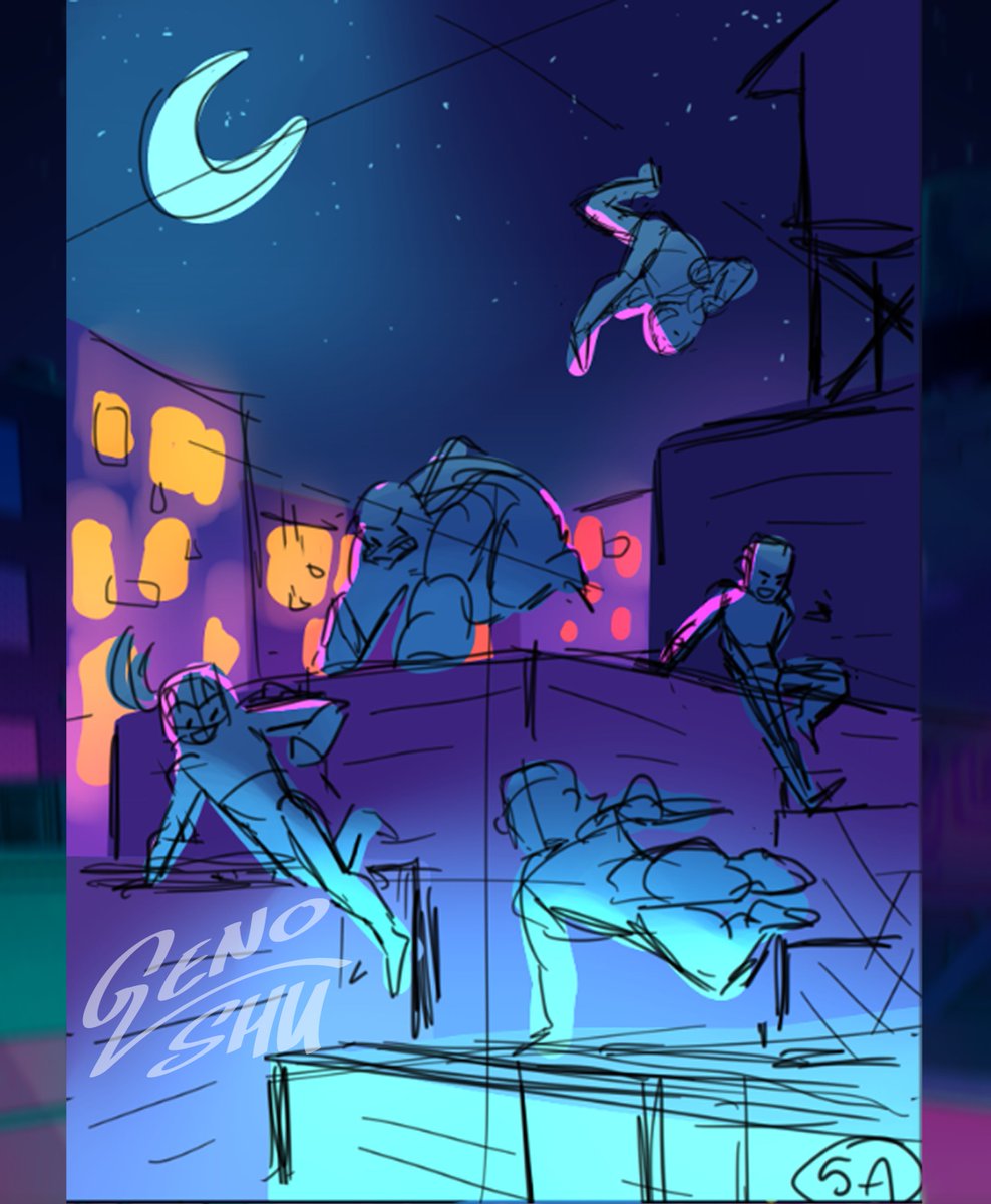 genoshuart's tweet image. [ZINE] @RiseFashionZine is opening for leftover sales Aug 11!  

Here's the page I contributed to the zine! Go check it out when sales open :D  

#rottmnt #tmnt