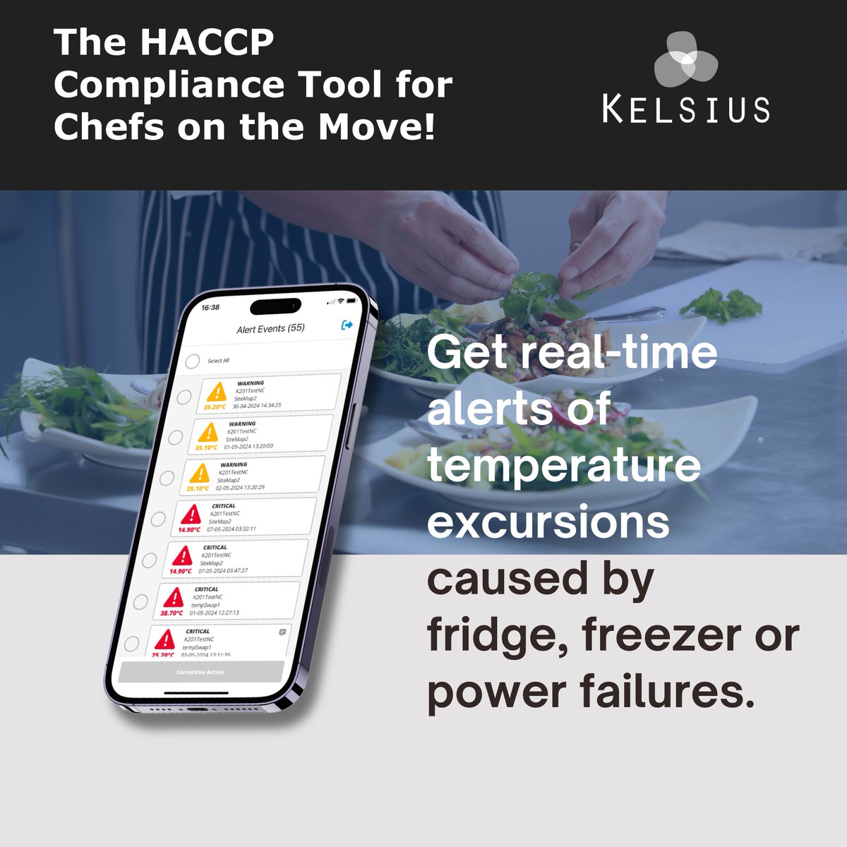 Kelsius (@kelsius_digital) on Twitter photo 🚨 A single fridge left open overnight can cost thousands in spoiled stock.
💡 With Kelsius FoodCheck 2.0, real-time push notification alerts notify your team before issues arises.
📞 UK: +44 (0)2045 799 048 | IRL: 074 916 2982
🌐 kelsius.com | ✉️ sales@kelsius.com 🚨 A single fridge left open overnight can cost thousands in spoiled stock.
💡 With Kelsius FoodCheck 2.0, real-time push notification alerts notify your team before issues arises.
📞 UK: +44 (0)2045 799 048 | IRL: 074 916 2982
🌐 kelsius.com | ✉️ sales@kelsius.com