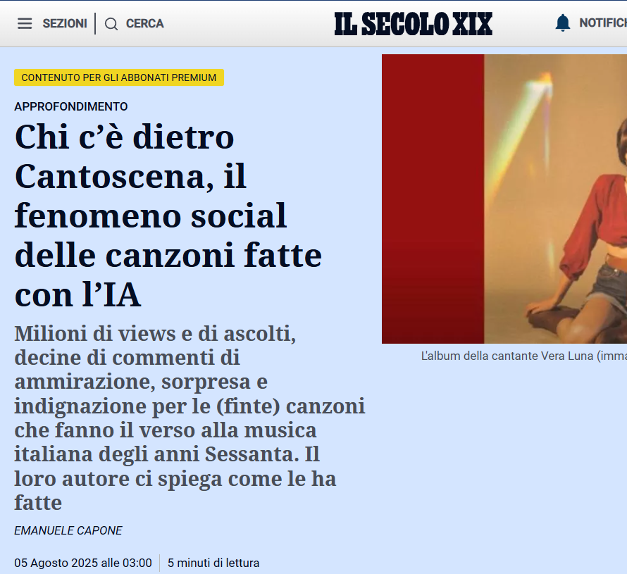 Ci avevamo creduto anche noi che fosse tutto maledettamente autentico...invece, adesso l'oscuro segreto di Pulcinella sembra proprio che sia stato definitivamente svelato.

Ma ricordate...

...ad oggi, SOGNARE non costituisce reato!

#cantoscena #pulcinellassecrret