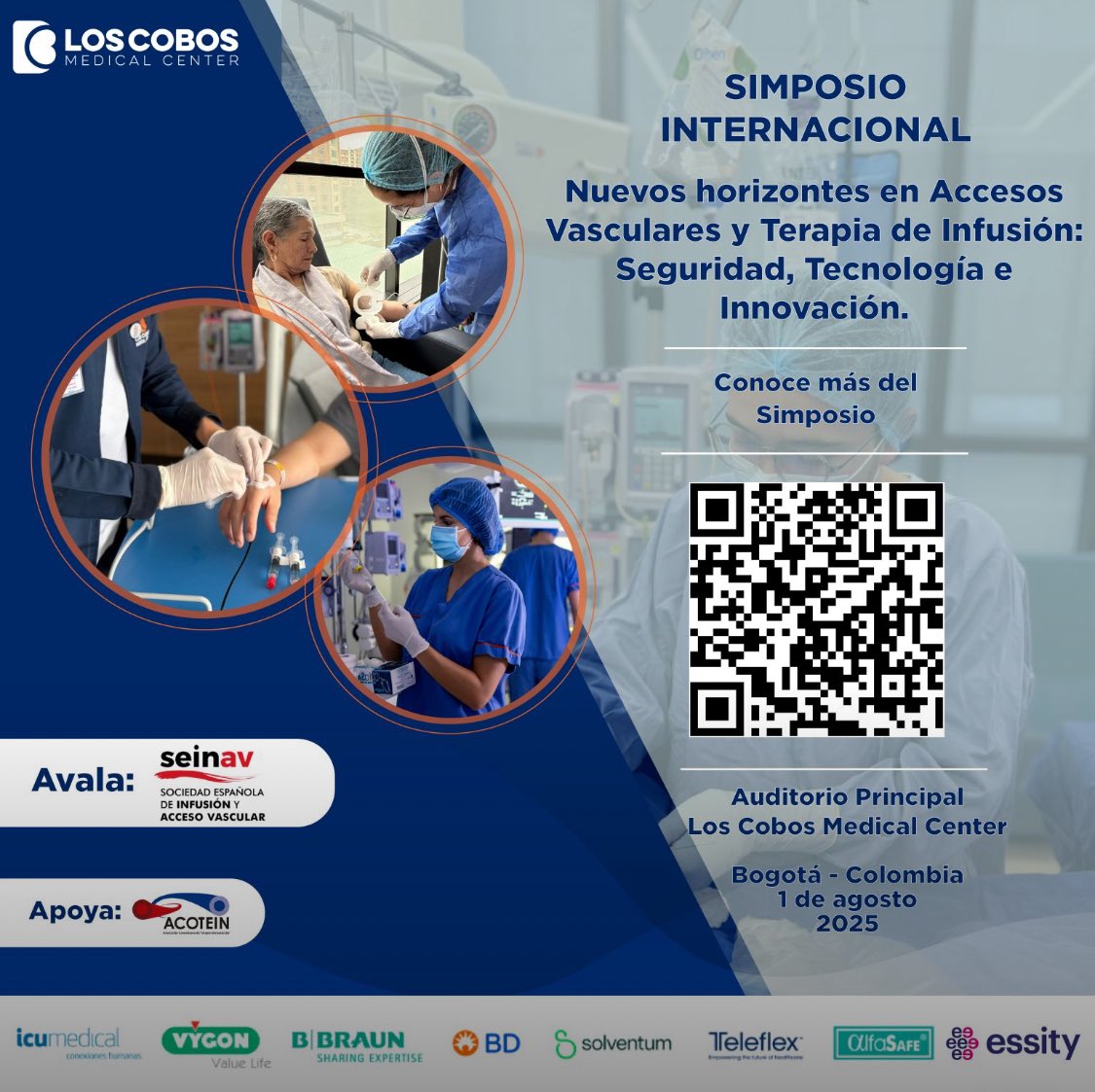 Tremendamente satisfecho de haber participado en el Simposio Internacional Nuevos horizontes en AV y TI en Bogotá  y representando a <a href="/SEINAV_/">Sociedad Española de Infusión y Acceso Vascular</a> Reunión con los líderes del AV Colombiano. Un evento lleno de innovación y calidad y una acogida espectacular. Gracias compañeros.