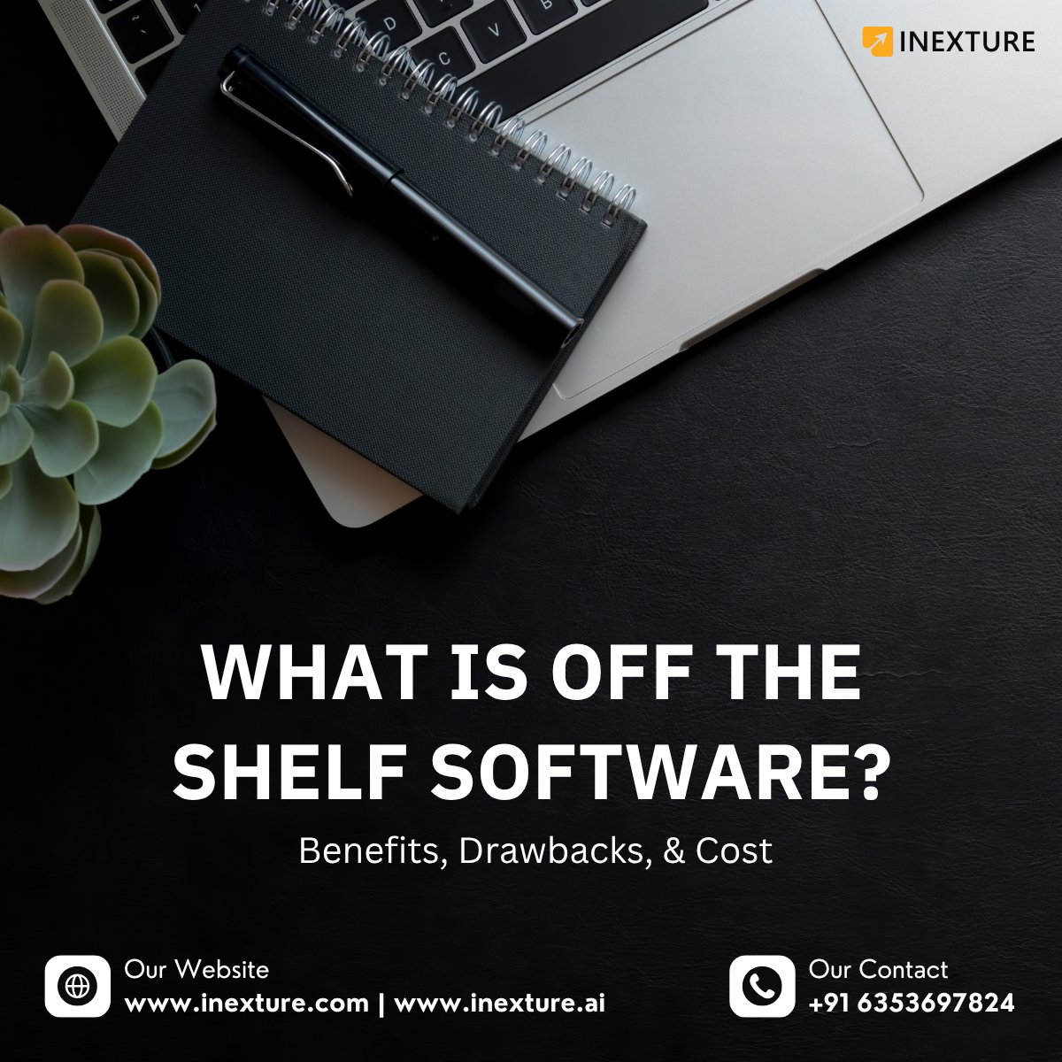 inexture's tweet image. Not every business needs custom software.

But is off-the-shelf the right fit long-term?

Find out here → bit.ly/3UHY4xU 
 
🌐 inexture.ai

#TechNews #ITUpdates #TechAdoption