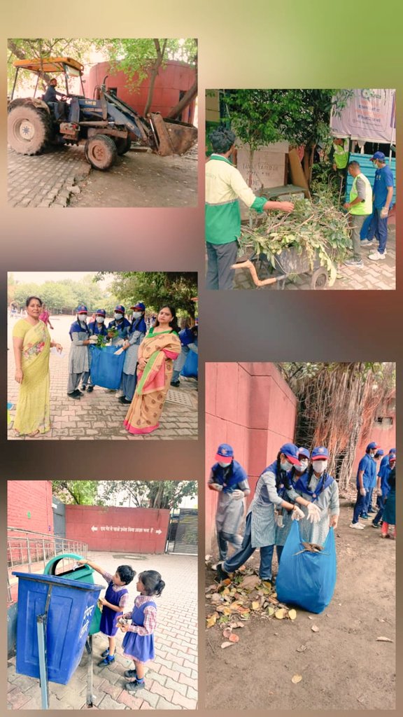Our schools joined the #delhikokudeseazadi campaign with a Nature Walk &amp; Waste Segregation Activity! 

Students learned about Biodegradable vs. Non-Biodegradable waste, cleaned the garden, and sorted litter for composting &amp; recycling.

 Let’s keep Delhi clean!#EachOneCleanOne