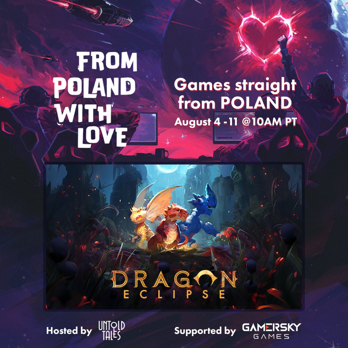 Awaken Realms Digital (@awaken_realms) on Twitter photo We're proud to be a part of this year's From Poland With Love Steam event hosted by <a href="/UntoldTalesHQ/">Untold Tales</a>! 🇵🇱
Get your pierogi 🥟 ready and dive in to discover 150+ best Polish games: store.steampowered.com/sale/frompolan…
#awakenrealms #frompolandwithlove25 #fpwl25 We're proud to be a part of this year's From Poland With Love Steam event hosted by <a href="/UntoldTalesHQ/">Untold Tales</a>! 🇵🇱
Get your pierogi 🥟 ready and dive in to discover 150+ best Polish games: store.steampowered.com/sale/frompolan…
#awakenrealms #frompolandwithlove25 #fpwl25
