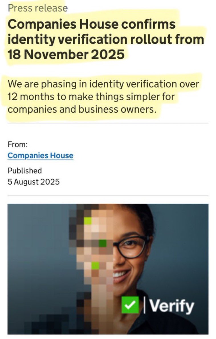 Do you have any idea how fucked up this is, and please don't tell me it's just another verification process.
It's the gateway to CBDC.