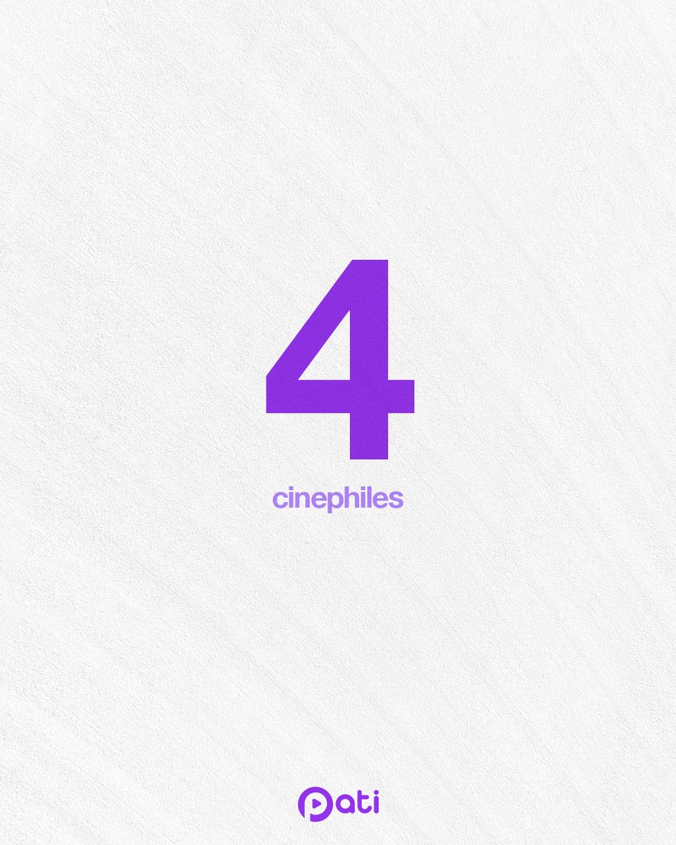 patiplayglobal's tweet photo. 4 cinephiles
That’s the founding team.
We’ve never agreed on a movie ending — but we all agreed to build Pati Play.

#patiplay #worldcinema https://t.co/UahlMXQcL9