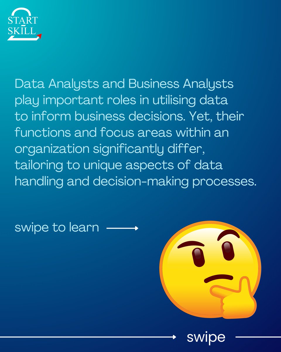 QuickCourse_'s tweet image. Data Analyst or Business Analyst – which one should you choose? 🤔
Unlock the secrets to a thriving career in analytics and make the right decision for your future! 🚀
#DataAnalyst #BusinessAnalyst #CareerPath #AnalyticsCareer #StartSkill #UpskillToday #CareerGrowth #DataDriven
