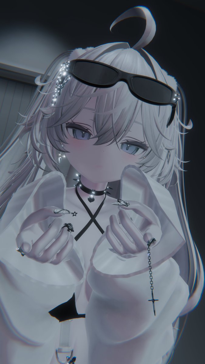 改変できたよNewルルネちゃん🦈
#rurune3D