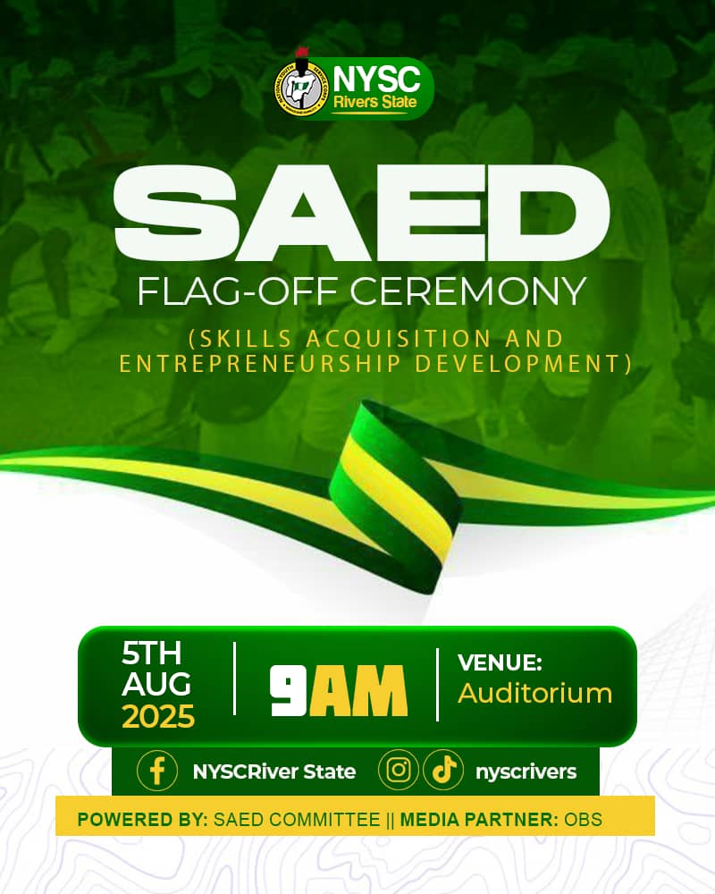 NYSC RIVERS STATE tweet media