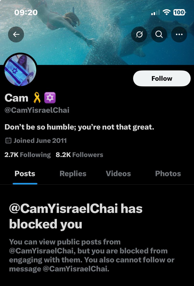 Another tropical Jew who yells insults then blocks so they cannot be responded to.