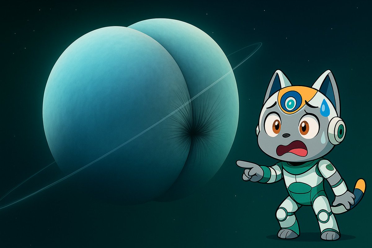 Everyone’s talking about Uranus lately... 
I had to check it out myself.  

and let me tell you it’s massive