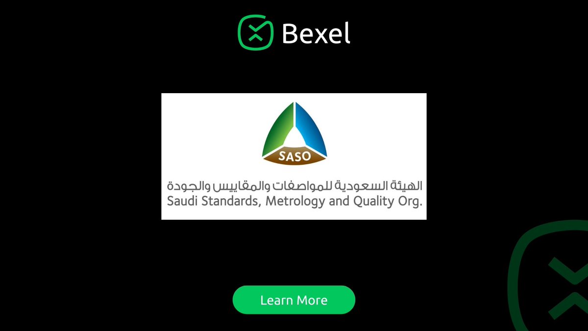 bexelsoftware's tweet image. Setting the Benchmark for Quality in Saudi Arabia 🇸🇦
Did you know that SASO  is at the heart of product safety, quality, and compliance across the Kingdom?
 Establishes &amp;amp; enforces national standards.
#SASO #QualityStandards #SaudiVision2030 #Compliance #SafetyFirst  #SaudiArabia